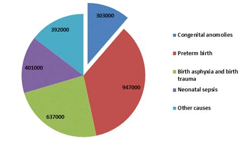 Chart Showing Congenital Anomalies As A Proportion Of 2015 Neonatal