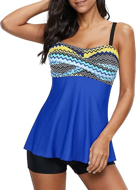 Underwire Tankini Swimsuits For Women Womens Bathing Suit