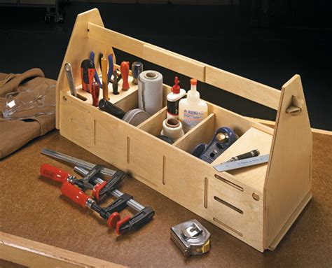 Tab And Slot Tool Tote Woodworking Project Woodsmith Plans