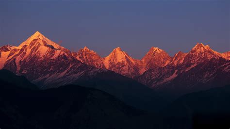 Sunset Almighty Himalaya 1920×1080 Wallpaper