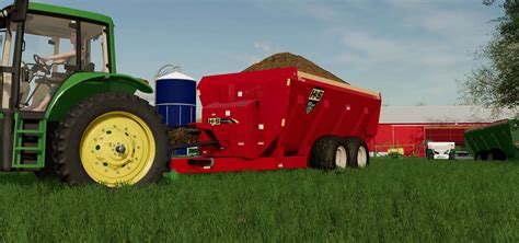 Ls22 Hands 5126 Top Shot Manure Spreader V10 Farming Simulator 22 Mod