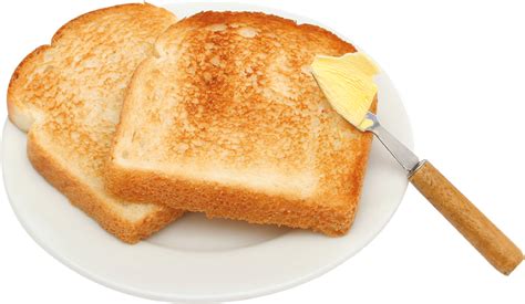Download Bread And Butter Png Image Royalty Free Toast Full Size