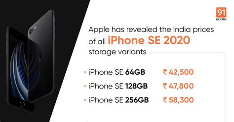 In the launch event of october 2020, apple has introduced four new models of iphones for the users namely; Apple iPhone SE 2020 India prices for all storage variants ...
