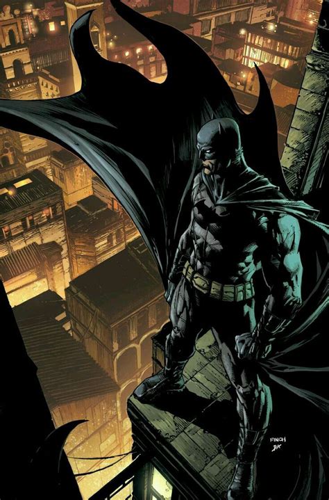 Batman By David Finch Batman Batman Comics Batman Canvas Art