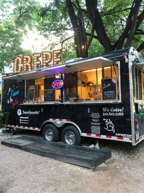 Find food trucks near columbus and keep track of your favorite food trucks, trailers, and carts using our website and ios / android apps. Saperlipopette! (French Crêpes) | Rainey Street Restaurants