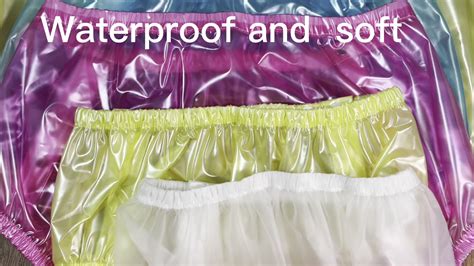 Custom Adult Waterproof Incontinent Underpants Incontinence Pevapvc