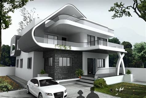 model rumah minimalis sederhana  arsitektur futuristik