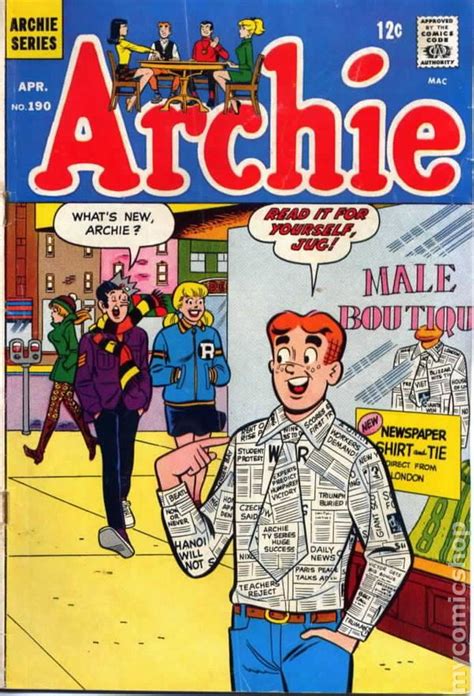 Archie Comic Books Issue 190