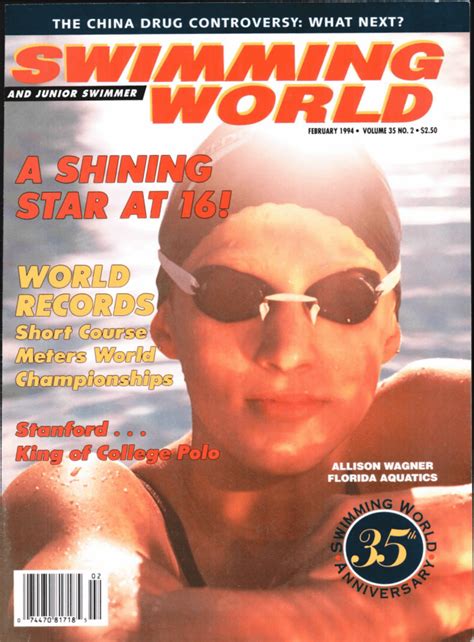 Swimming World Magazine February 1994 Issue
