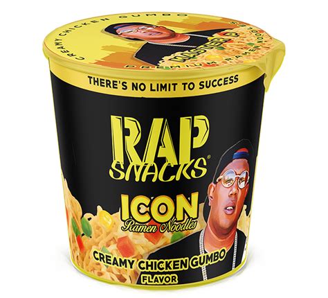 Creamy Chicken Gumbo Ramen Master P 12 225oz Cups Official Rap Snacks