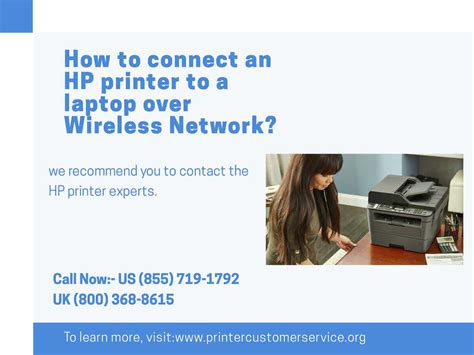 How To Connect An Hp Printer To A Laptop Over Wireless Network