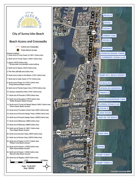 City Maps City Of Sunny Isles Beach