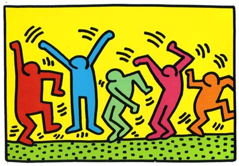 Untitled Dance 1987 Keith Haring