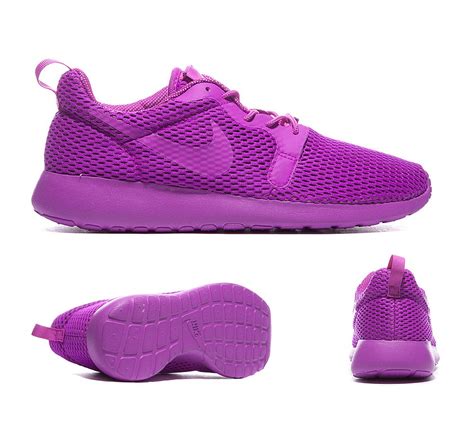 Nike Womens Roshe One Hyper Breathe Trainer Hyper Violet Footasylum
