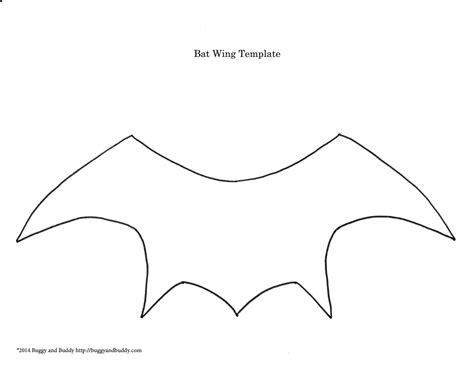 Bat Wing Template Printable Printable Templates 2023