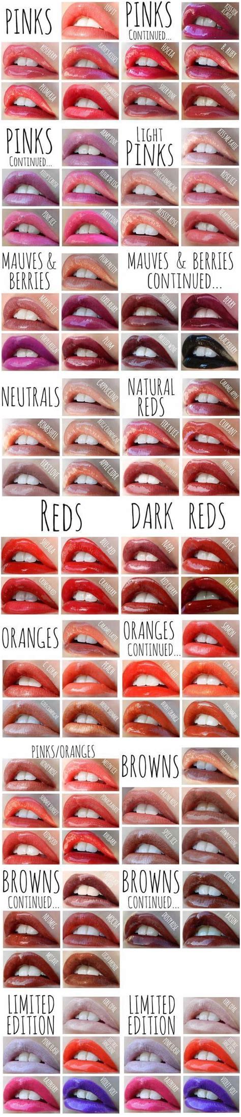 LipSense Lipsense Lipsense Lip Colors Lipsense Lipsense Colors Chart