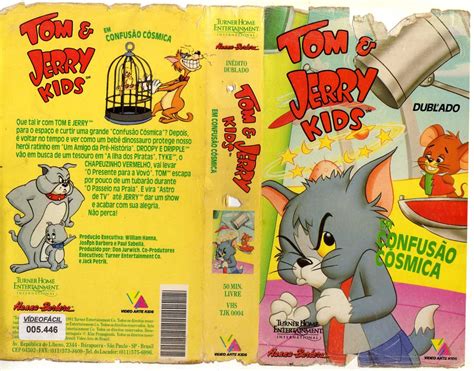 Nunca!acompanhe tom e jerry enquanto perseguem um ao outro, evitam o spike. Mundo VHS: Tom e Jerry Kids em Confusão Cósmica