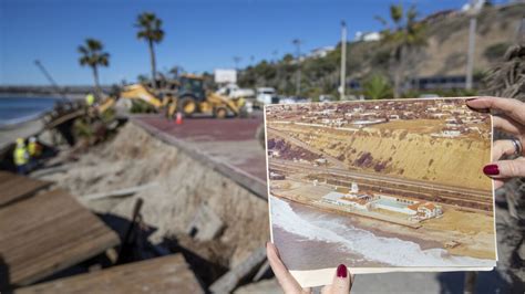 Encinitas Cliff Collapse Is Part Of Larger Coast Crisis Los Angeles Times