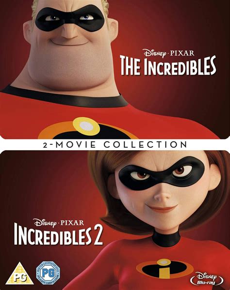 Incredibles 1 And 2 Box Set Blu Ray 2018 Region Free Ebay