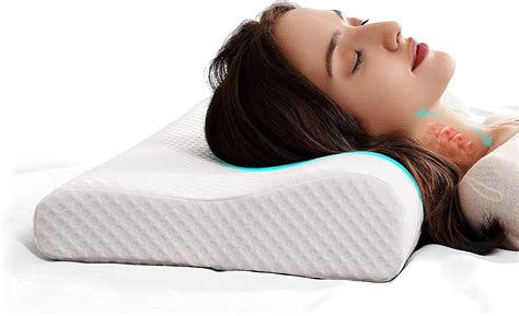 Roslyn® Memory Foam Pillow With Out Cover Orthopedic Pillow For Headache Snoring Stiff Neck