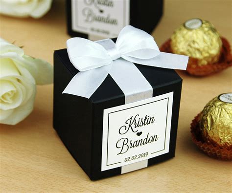 Check spelling or type a new query. Personalized wedding favor boxes for guests. Elegant ...