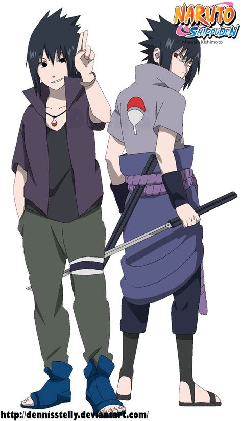 Sasuke VS Sasuke Road To Ninja Lineart Colored By DennisStelly Sasuke Vs Naruto Shippuden