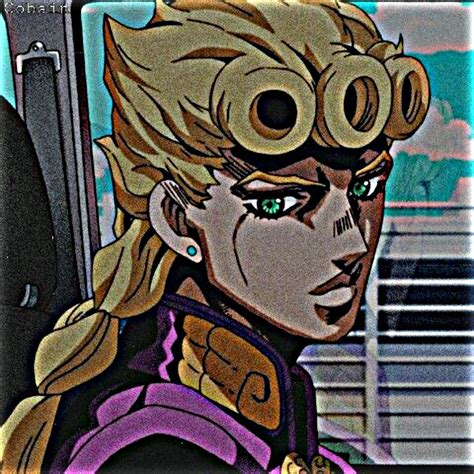 Giorno Giovanna Icon In Icon Character Fictional Characters