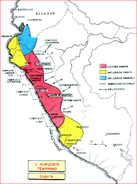 Chavín De Huántar Maps