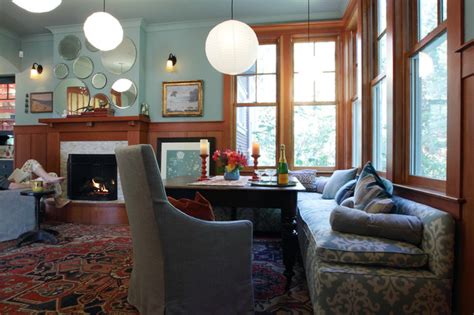 Even placing a cosy armchair in the corner while having the dining tables and chairs in the centre of the room can create an ideal reading nook in your home. My Houzz: A Multifunctional Dining Room - Transitional ...