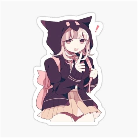 Confused Anime Girl Sticker For Sale By Touchofdestiney Redbubble