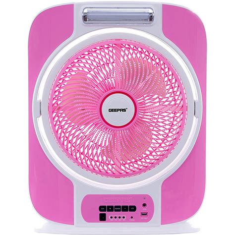 Geepas 9 Speed Rechargeable Electric Cooling Fan Realkaizen