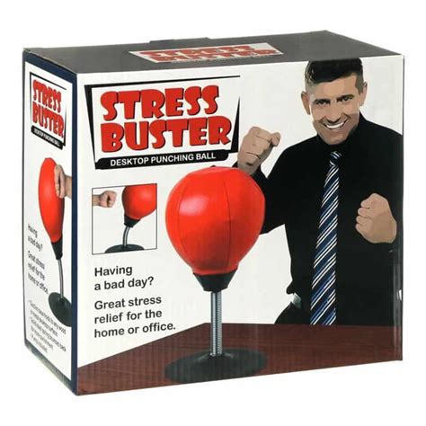 Stress Buster Desktop Punching Ball Noveltystreet