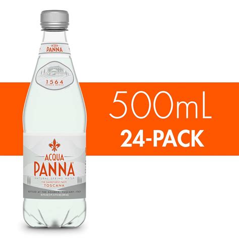 Acqua Panna Natural Spring Water 16 9 Ounce Pack Of 24 By Acqua