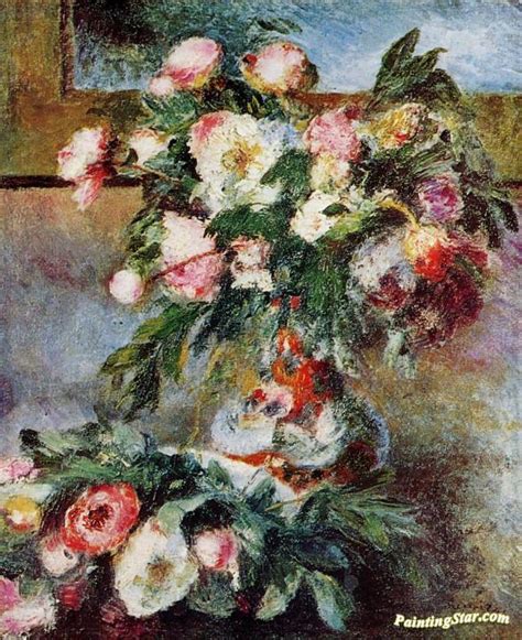 Peonies Artwork By Pierre Auguste Renoir Oil Painting And Art Prints On