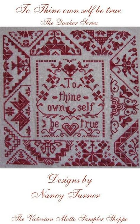 Crossstitch4free is the final website that i have reviewed in this article. QUAKER motto sampler counted cross stitch chart | eBay