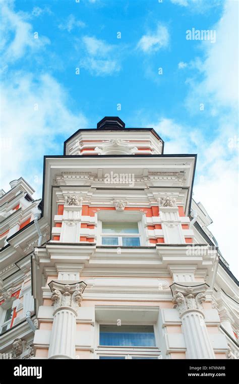 Old Architectural Building Against The Sky Stock Photo Alamy