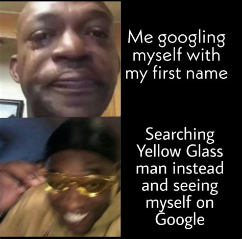 28 Black Guy With Yellow Glasses Meme