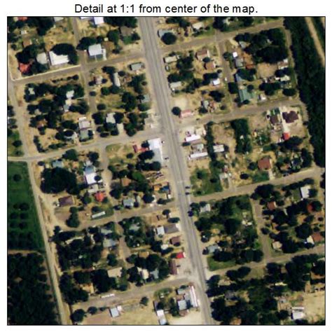 Aerial Photography Map Of Quemado Tx Texas