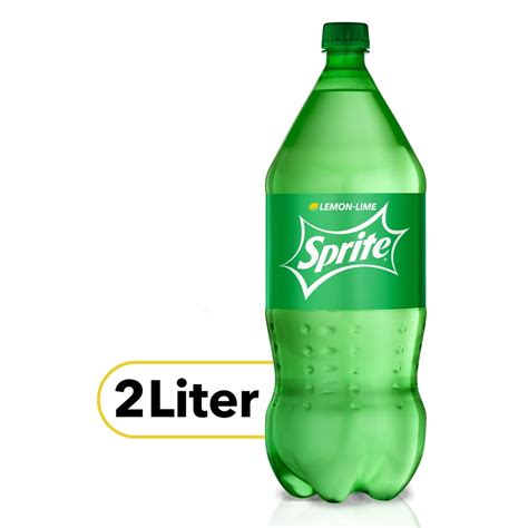 Sprite Lemon Lime Soda Soft Drink 2 Liters