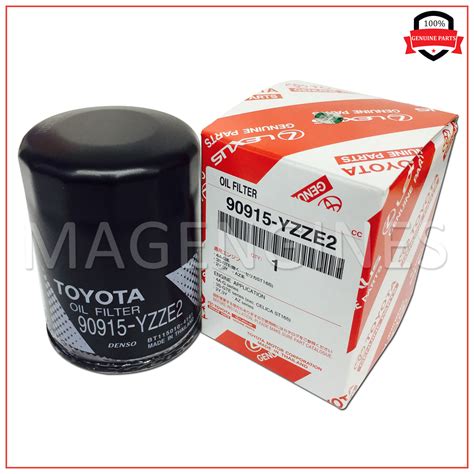 Yzze Toyota Genuine Oil Filter Yzze Mag Engines