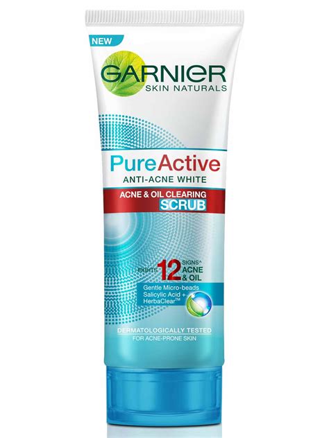 Garnier Pure Active Anti Acne Scrub Untuk Kulit Sensitif