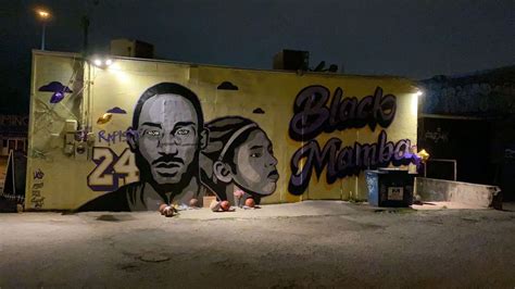 Kobe Bryant Mural In Central Austin Defaced With Rapist Hours After Public Unveiling