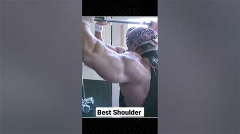 Muscular Man Markus Ruhl Shoulder Workout Shorts Ytshorts Youtube