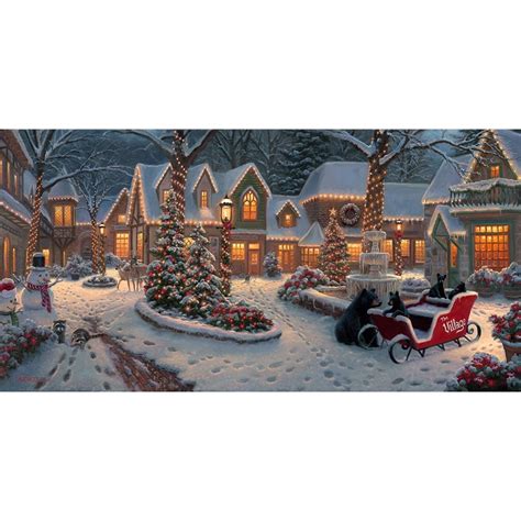 Village Christmas By Mark Keathley