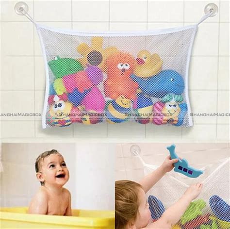 Baby Bath Bathtub Toy Mesh Net Storage Bag Bathroom Organizer Holder