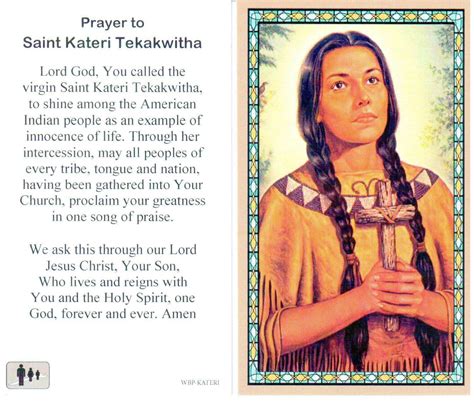 Prayer To St Kateri Tekakwitha