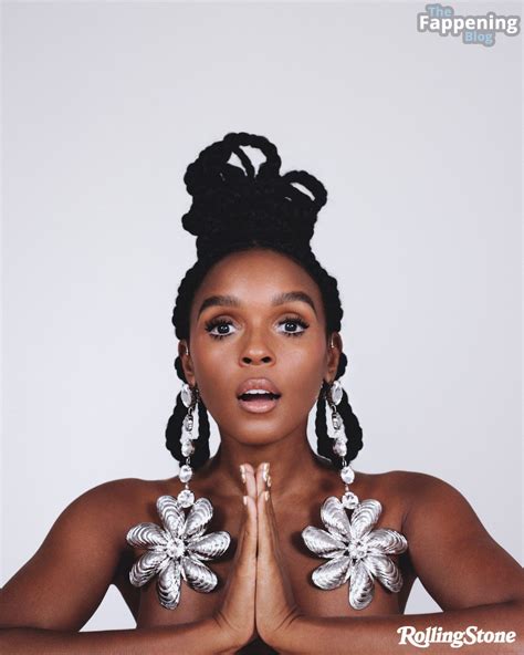 Janelle Monae Sexy And Topless Rolling Stone Magazine 9 Photos