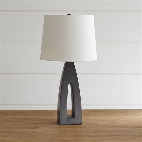Shop Sylvan Table Lamp Modern Geometry In Cast Aluminum Smooth