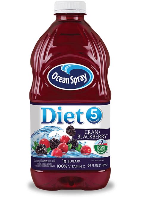 Ocean Spray Diet Cran-Blackberry™ Cranberry Blackberry Juice Drink Reviews 2021