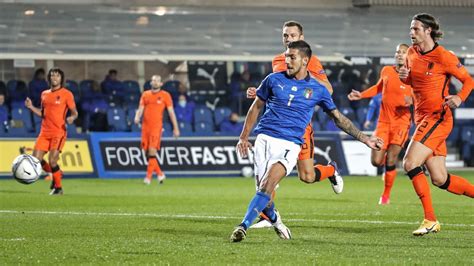 Italy Vs Netherlands Football Match Report October 14 2020 Espn